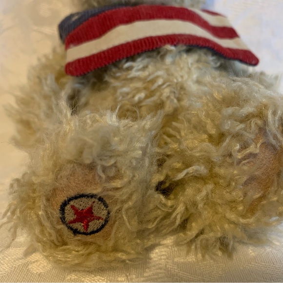 Boyds Bears Set of 4 (3 with Tags) Tyler Glorybear American Flag - Picture 12 of 16